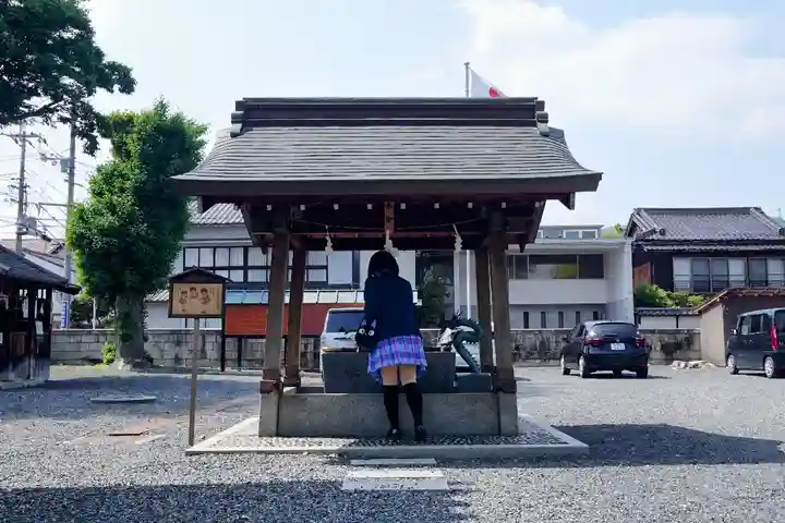 徳守神社の手水舎