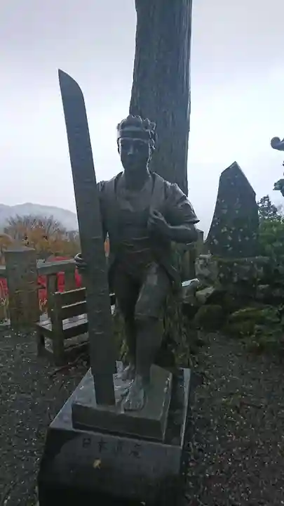 大山阿夫利神社の像