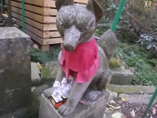 佐助稲荷神社の狛犬