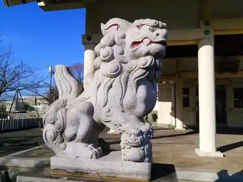 南陽神社の狛犬