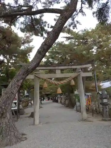 建部大社の鳥居