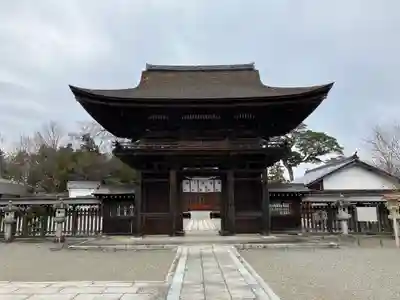 小田神社の山門・神門