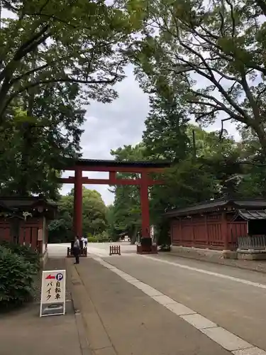 武蔵一宮氷川神社の鳥居