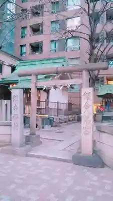 銀杏八幡宮の鳥居