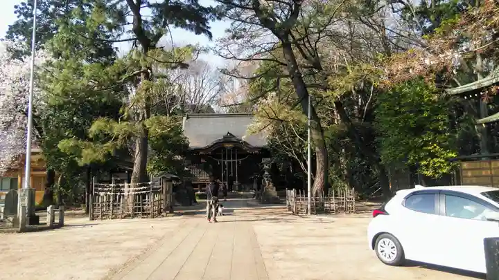 石神井氷川神社の庭園