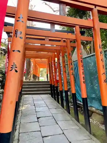 花園稲荷神社の鳥居