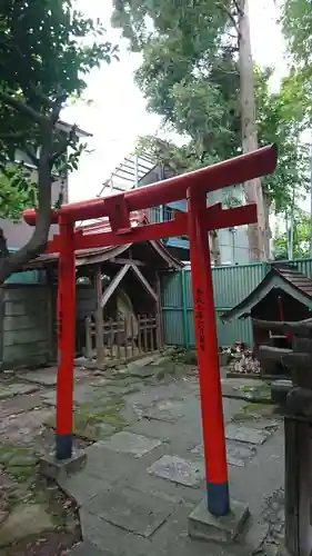 福澤神社の鳥居