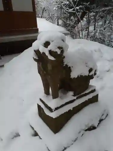 立木八幡神社の狛犬