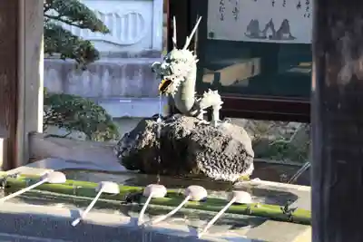 日輪寺の手水舎