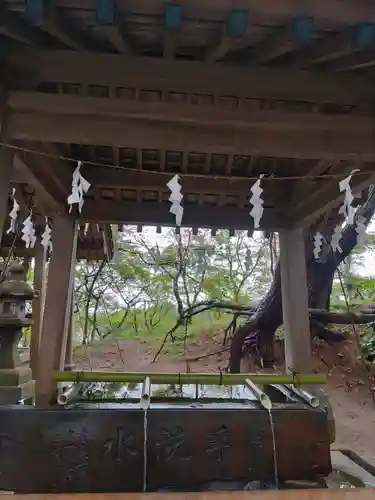 高山稲荷神社の手水