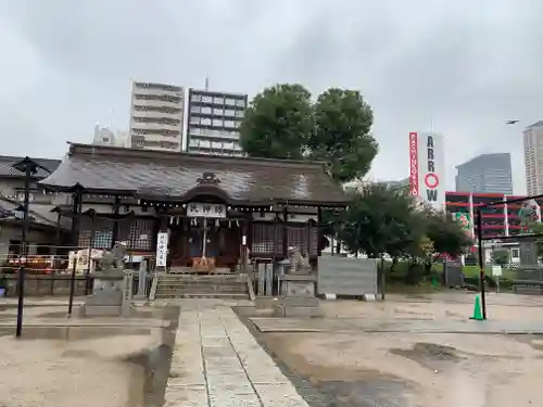 敷津松之宮　大国主神社の本殿