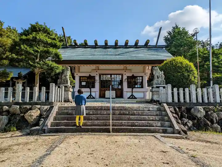 米野木神明社の本殿・本堂