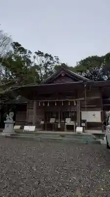 阿波々神社の本殿・本堂