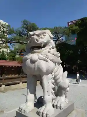 警固神社の狛犬