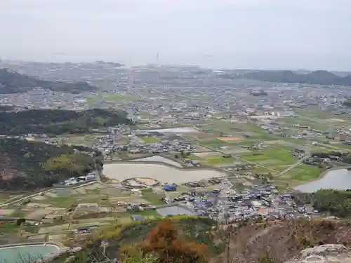 高御位神社の景色