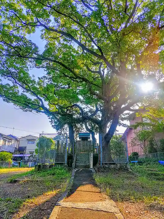 八幡社の本殿・本堂
