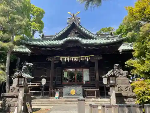 荏原神社の本殿・本堂