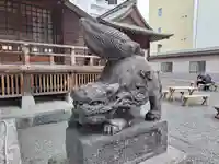 北海道神宮頓宮の狛犬