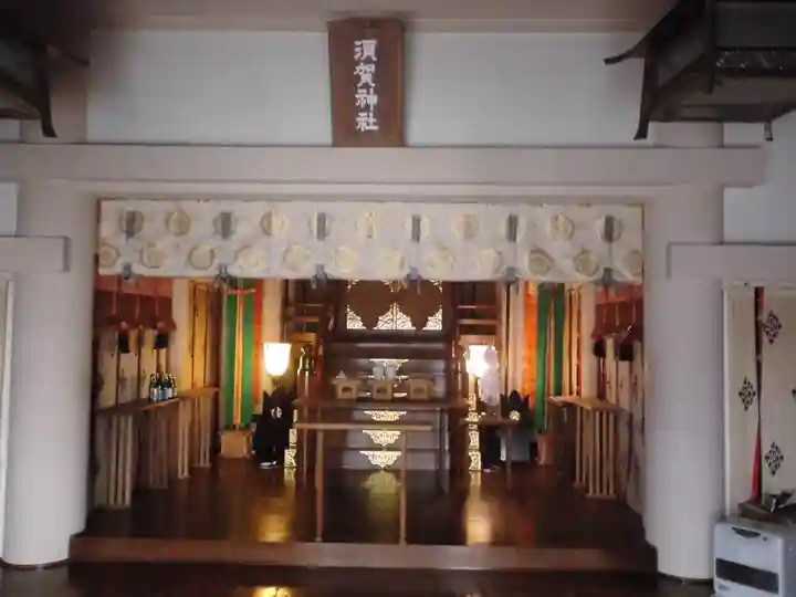 須賀神社の本殿・本堂