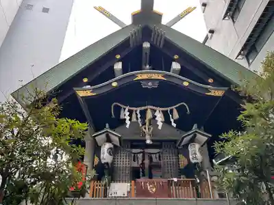 築土神社の本殿・本堂