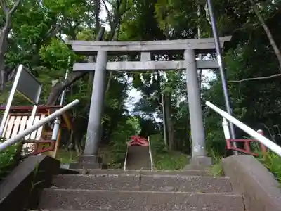 八幡神社の鳥居