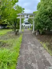 栗木御嶽神社の鳥居