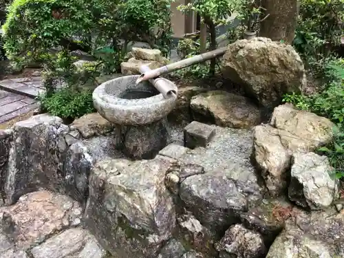 天智天皇陵(山科陵)の手水舎