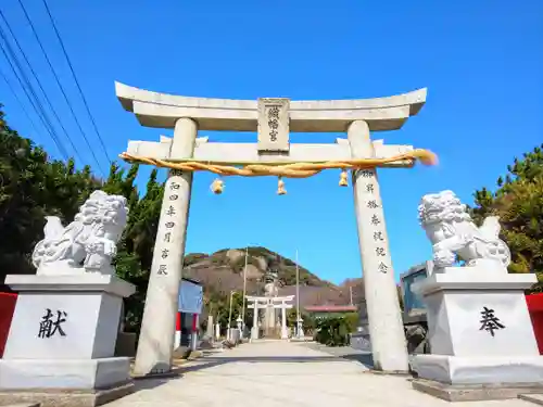 織幡神社の鳥居