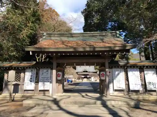（長良）天神神社の山門・神門