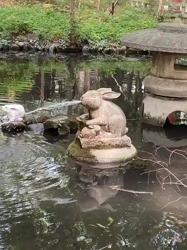 調神社の狛犬