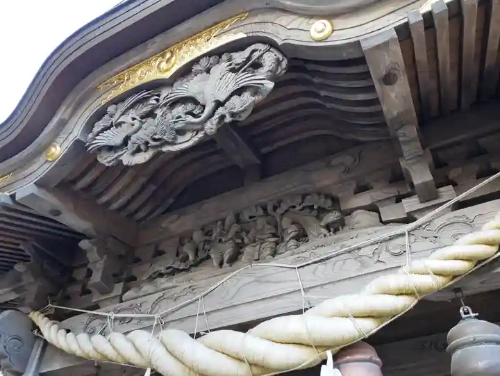 渋川八幡宮の本殿・本堂