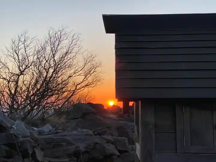 山家神社奥宮の本殿・本堂