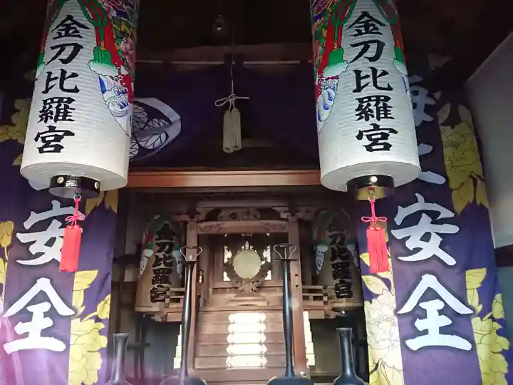 金比羅堂の本殿・本堂