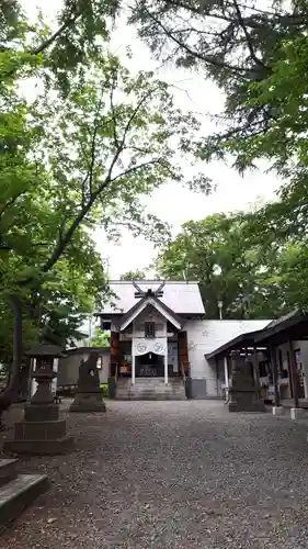 星置神社の本殿