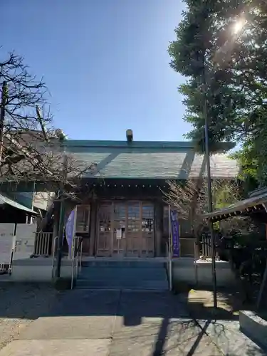 國領神社の本殿・本堂