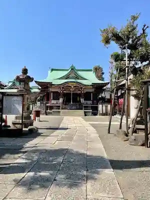 諏訪神社の本殿・本堂