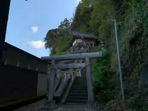 神明神社の鳥居