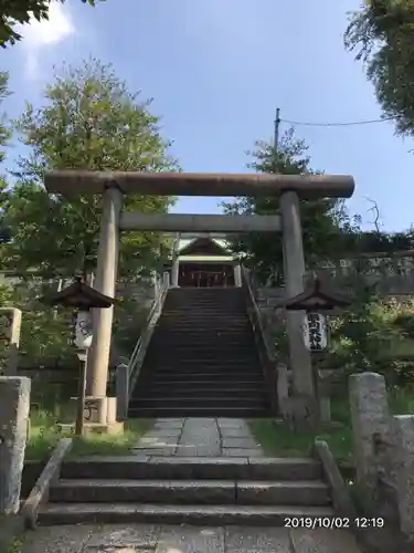 西向天神社の鳥居