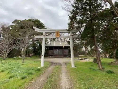 八幡神社の鳥居