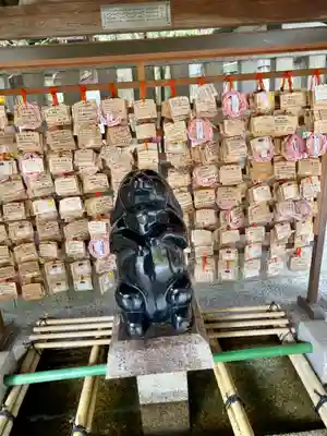 岡崎神社の手水舎