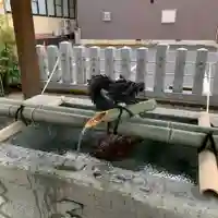 木田神社の手水舎