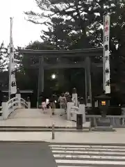 寒川神社の鳥居