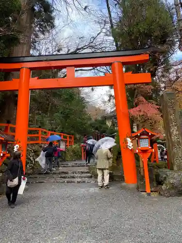 貴船神社の鳥居