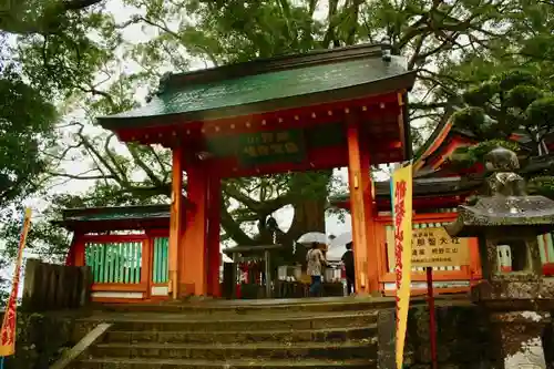 熊野那智大社の山門