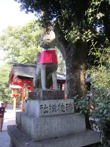 伏見稲荷大社の狛犬