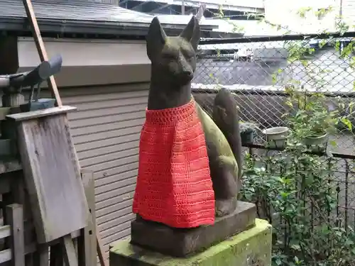 柳森神社の狛犬