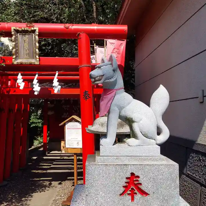 池袋御嶽神社の狛犬
