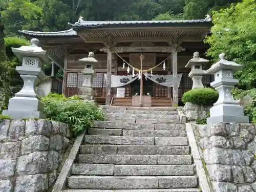 木幡山隠津島神社(二本松市)の本殿・本堂