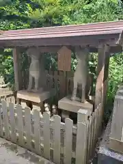 松江城山稲荷神社の狛犬