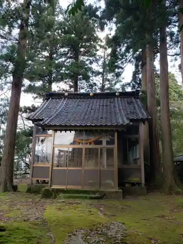 乙剱社の本殿・本堂